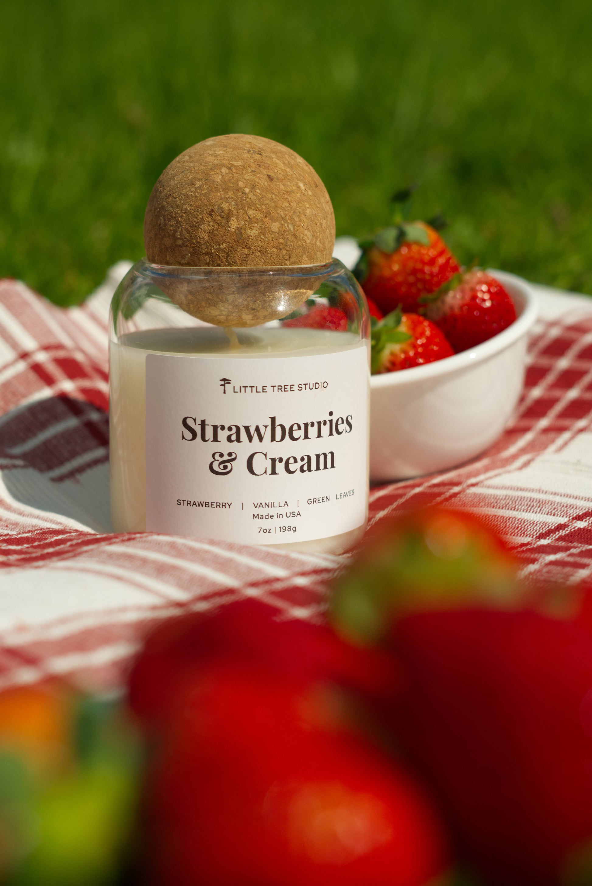 Strawberries & Cream Candle