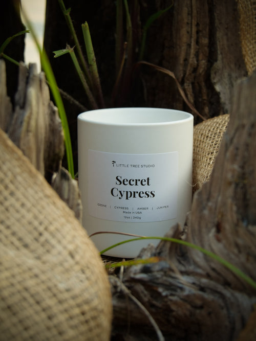 Secret Cypress Candle