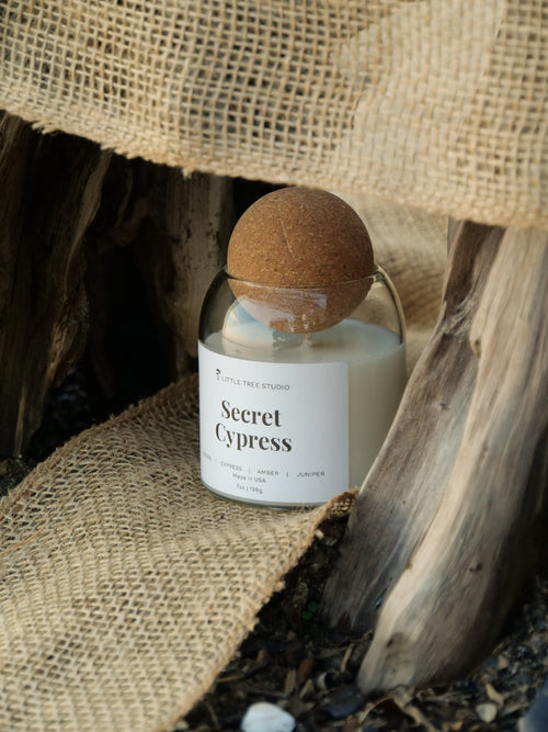Secret Cypress Candle